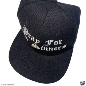 Pray For Us Sinners Hat Zuma Jay Surf Shop SnapBack Sinners Hat RARE RARE RARE!